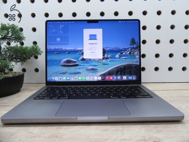Apple MacBook Pro 14” (2021, M1 Pro) – Liquid Retina XDR élmény, brutál gyors munkagép, 32 GB RAM – 500 GB SSD – Használt, szép állapot – 287 ciklus / 85% akku – 3 hónap garancia