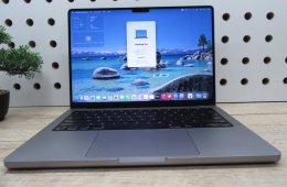 Apple MacBook Pro 14” (2021, M1 Max) – Liquid Retina XDR + ProMotion, brutál GPU erő kreatív munkára – 32 GB RAM – 500 GB SSD – Használt, megkímélt – 254 ciklus / 84% akku – 3 hónap garancia