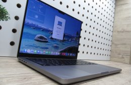 Apple MacBook Pro 14” (2021, M1 Max) – Liquid Retina XDR + ProMotion, brutál GPU erő kreatív munkára – 32 GB RAM – 500 GB SSD – Használt, megkímélt – 254 ciklus / 84% akku – 3 hónap garancia