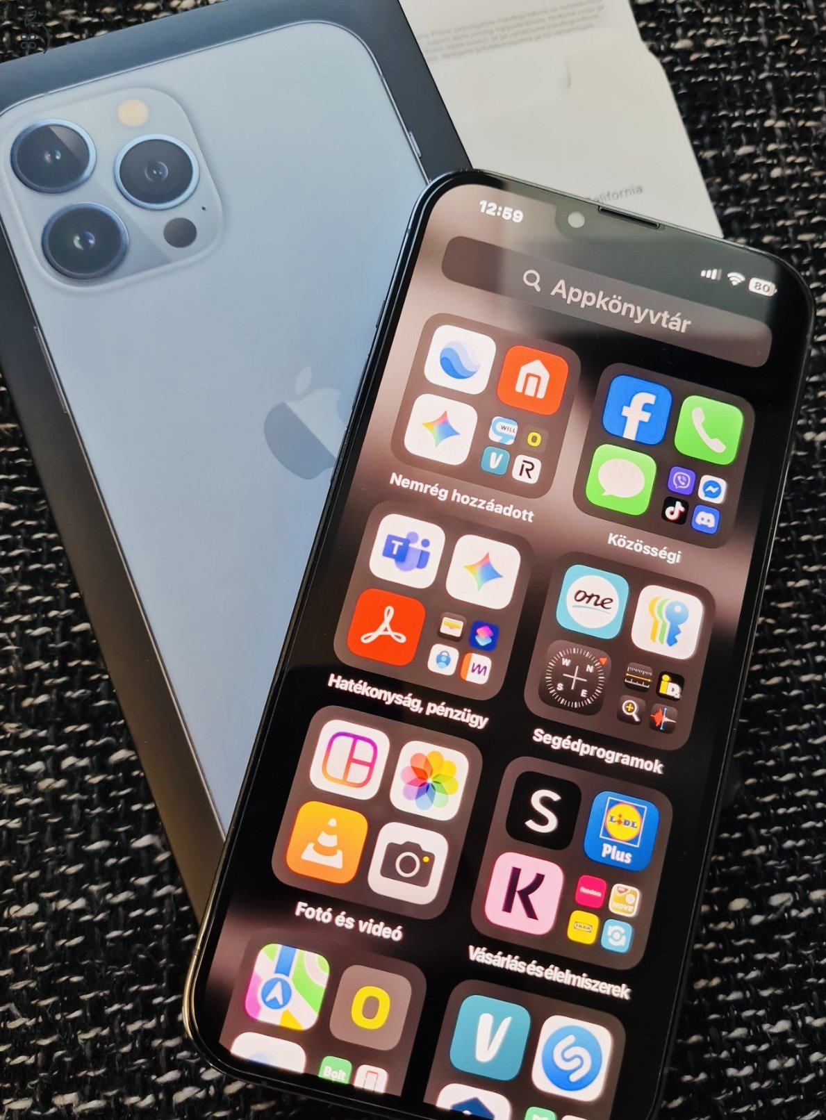 iphone 13 Pro Max független megkímélt szép állapotban eladó