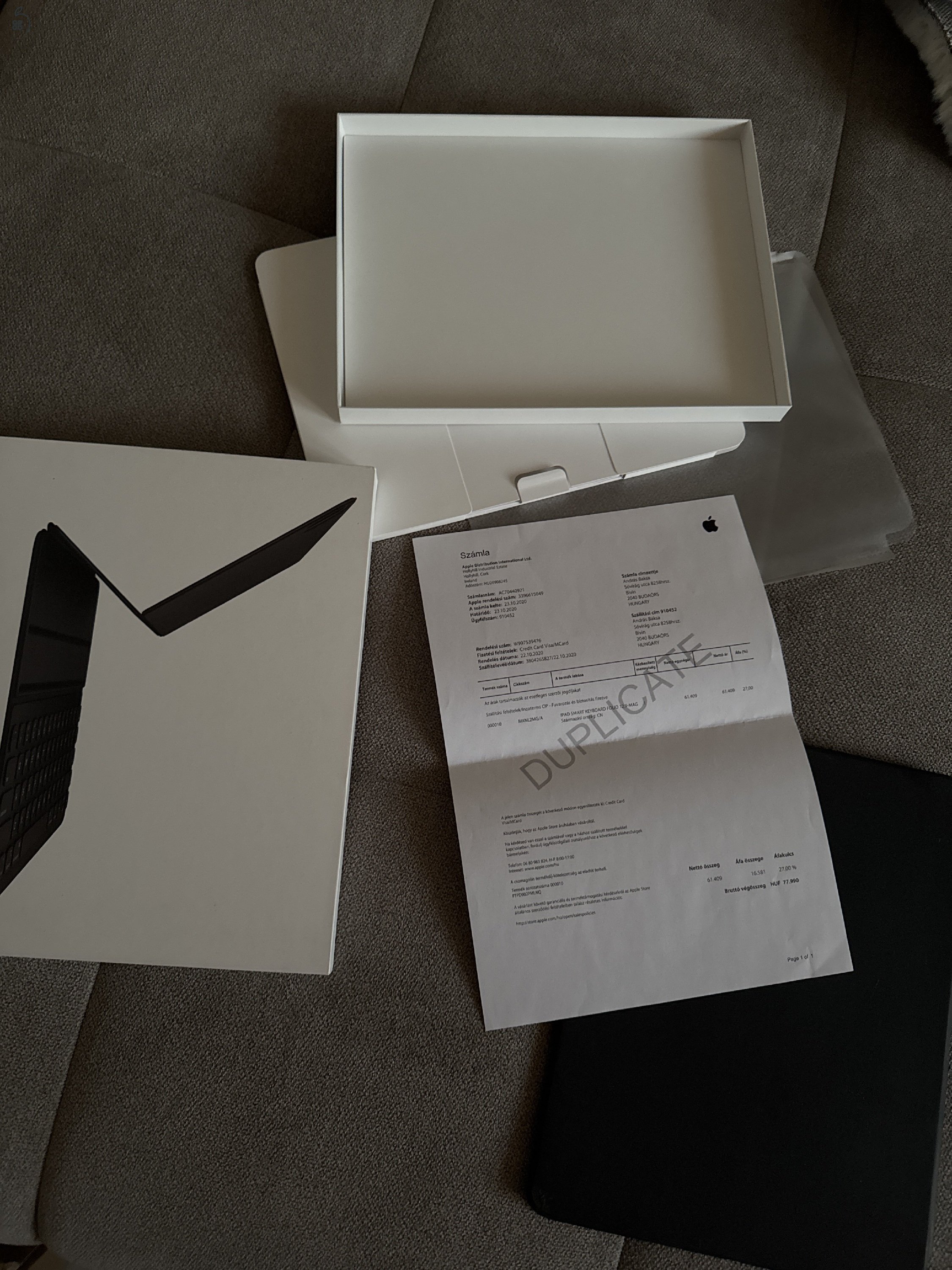 Smart Keyboard Folio 12.9”