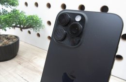 Apple iPhone 16 Pro Max – Black Titanium – 6,9” ProMotion 120 Hz, A18 Pro, 5× zoom – 256 GB – Használt, karcmentes – 98% akku – Garanciás 2027. 10. 28-ig