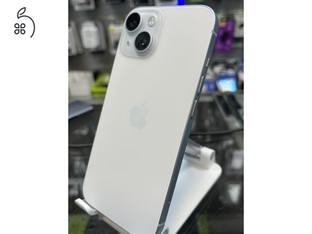 KIFOGÁSTALAN Iphone 15 128GB FÜGGETLEN, GAR 2027.06.11-ig, ÜZLETBÖL, BESZÁMITÁS/CSERE LEHETSÉGES