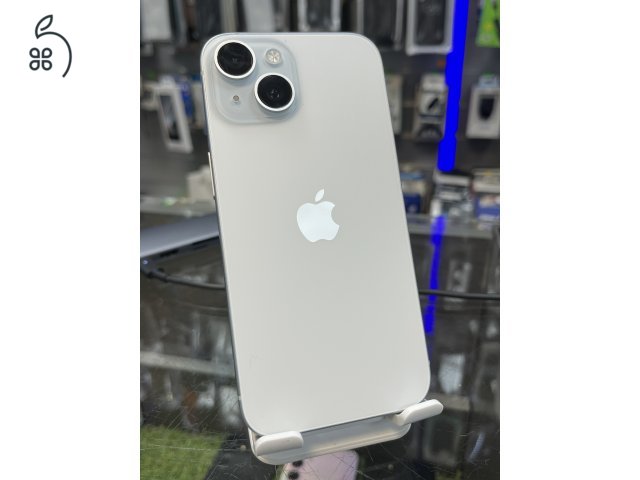 KIFOGÁSTALAN Iphone 15 128GB FÜGGETLEN, GAR 2027.06.11-ig, ÜZLETBÖL, BESZÁMITÁS/CSERE LEHETSÉGES