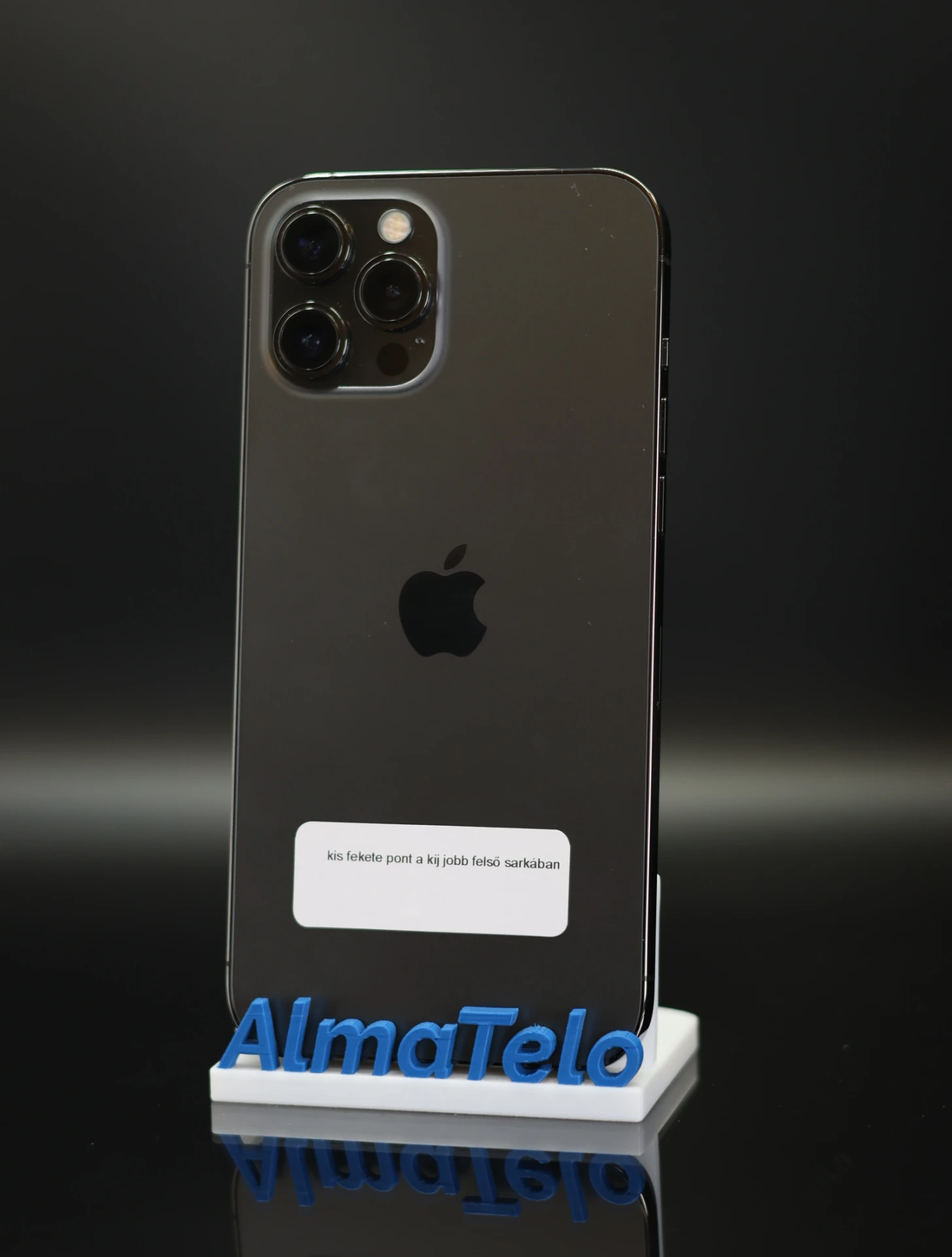 Apple iPhone 12 Pro Max 128 GB Graphite 100% akku - 12 HÓ GARANCIA