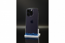 Apple iPhone 14 Pro 256 GB Deep Purple 100% akku - 12 HÓ GARANCIA