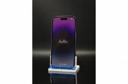 Apple iPhone 14 Pro 256 GB Deep Purple 100% akku - 12 HÓ GARANCIA