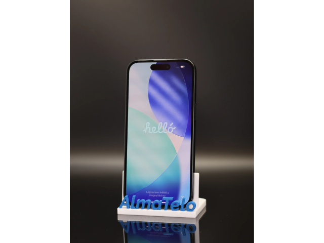 Apple iPhone 15 128 GB Black 90% akku - 12 HÓ GARANCIA