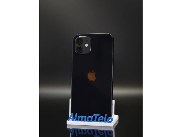 Apple iPhone 12 128 GB Black 100% akku - 12 HÓ GARANCIA