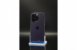 Apple iPhone 14 Pro 256 GB Deep Purple 100% akku - 12 HÓ GARANCIA