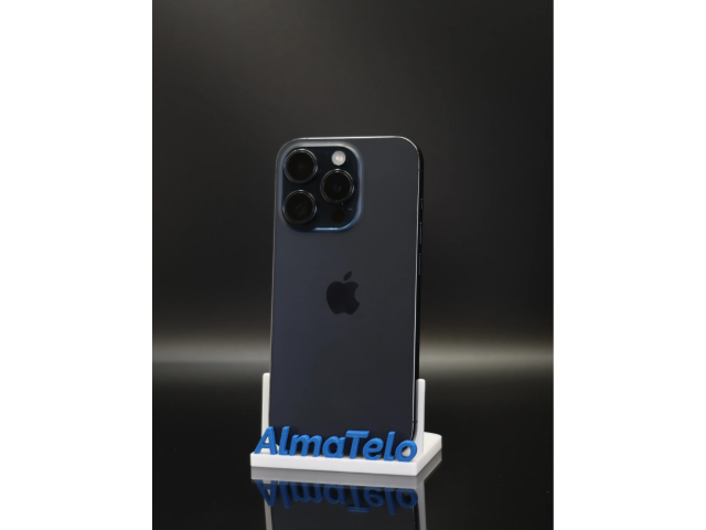 Apple iPhone 15 Pro 256 GB Blue Titanium 91% akku - 12 HÓ GARANCIA
