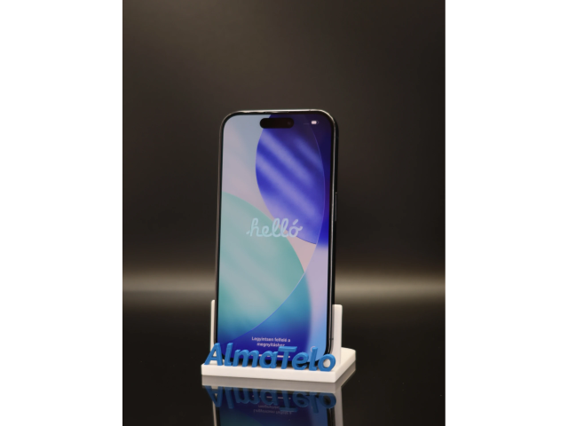 Apple iPhone 15 Pro 256 GB Blue Titanium 91% akku - 12 HÓ GARANCIA