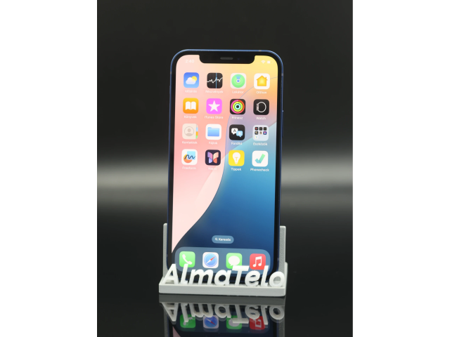 Apple iPhone 12 64 GB Blue 100% akku - 12 HÓ GARANCIA