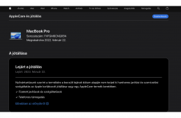 Apple MacBook Pro 13,3” Touch Bar (2020, M1, 16 GB RAM, 512 GB SSD) – Hibátlan állapot, dobozos!