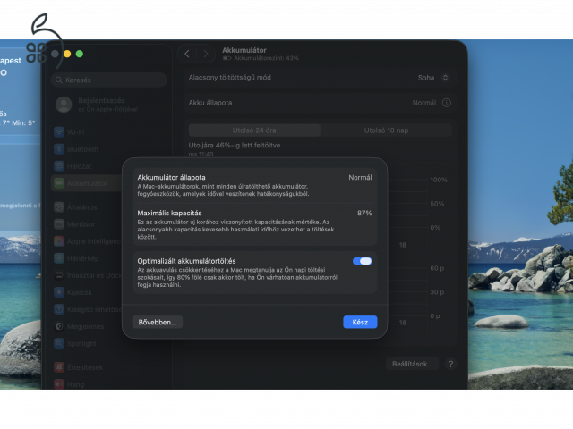 Apple MacBook Pro 13,3” Touch Bar (2020, M1, 16 GB RAM, 512 GB SSD) – Hibátlan állapot, dobozos!