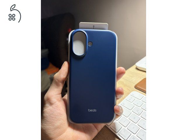 Újszerű gyári Apple Beats telefontok Iphone 17 készülékhez + ajándék Iphone 13 Pro Max tok