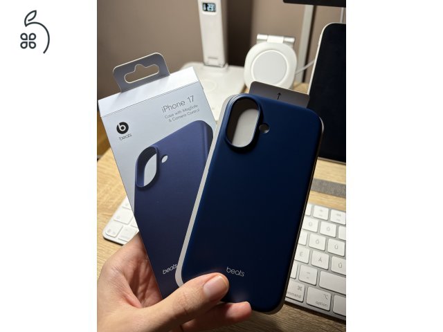 Újszerű gyári Apple Beats telefontok Iphone 17 készülékhez + ajándék Iphone 13 Pro Max tok
