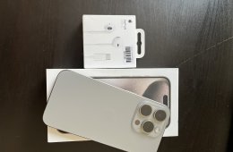 IPHONE 15 PRO 128GB NAGYON SZÉP ÁLLAPOT