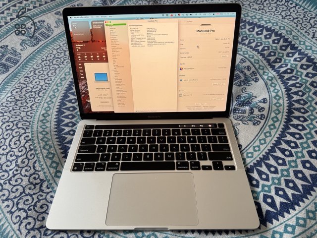 MacBook Pro M1 512 GB SSD, 16 GB RAM kitűnő állapotban