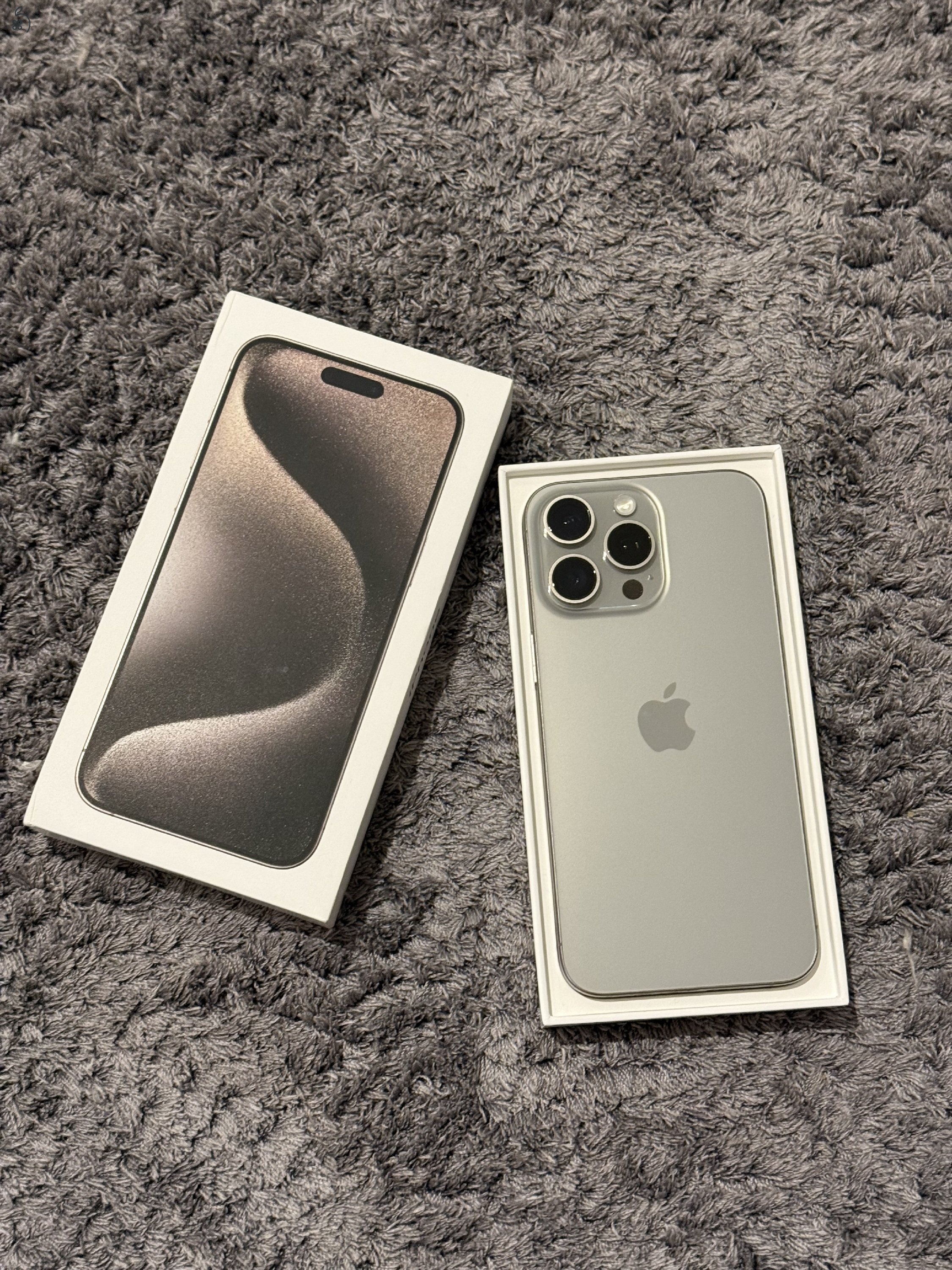 Eladó Iphone 15 Pro Max 256 GB