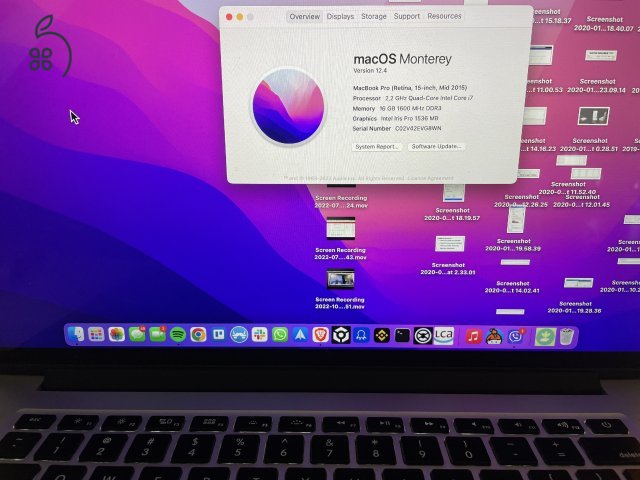 MacBook PRO 15.4