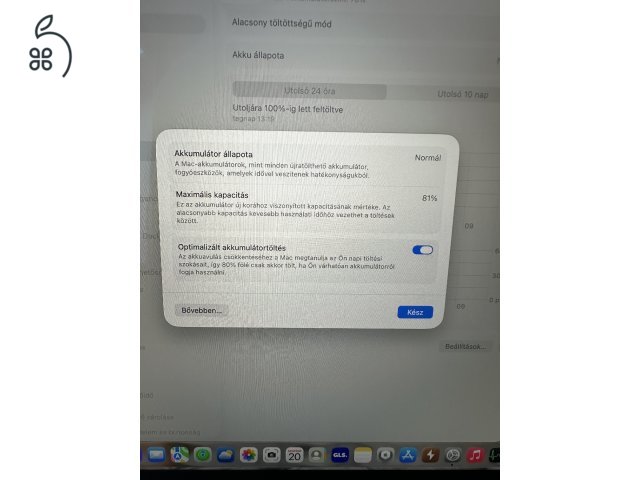 Macbook Air M1 8/512Gb Asztroszürke Posta az árban ! 