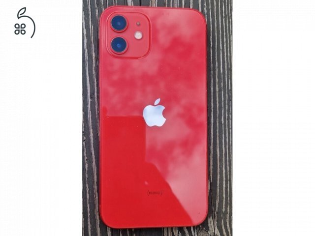 iPhone 12 független, hibátlan, 128 GB, ProductRed