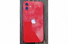 iPhone 12 független, hibátlan, 128 GB, ProductRed