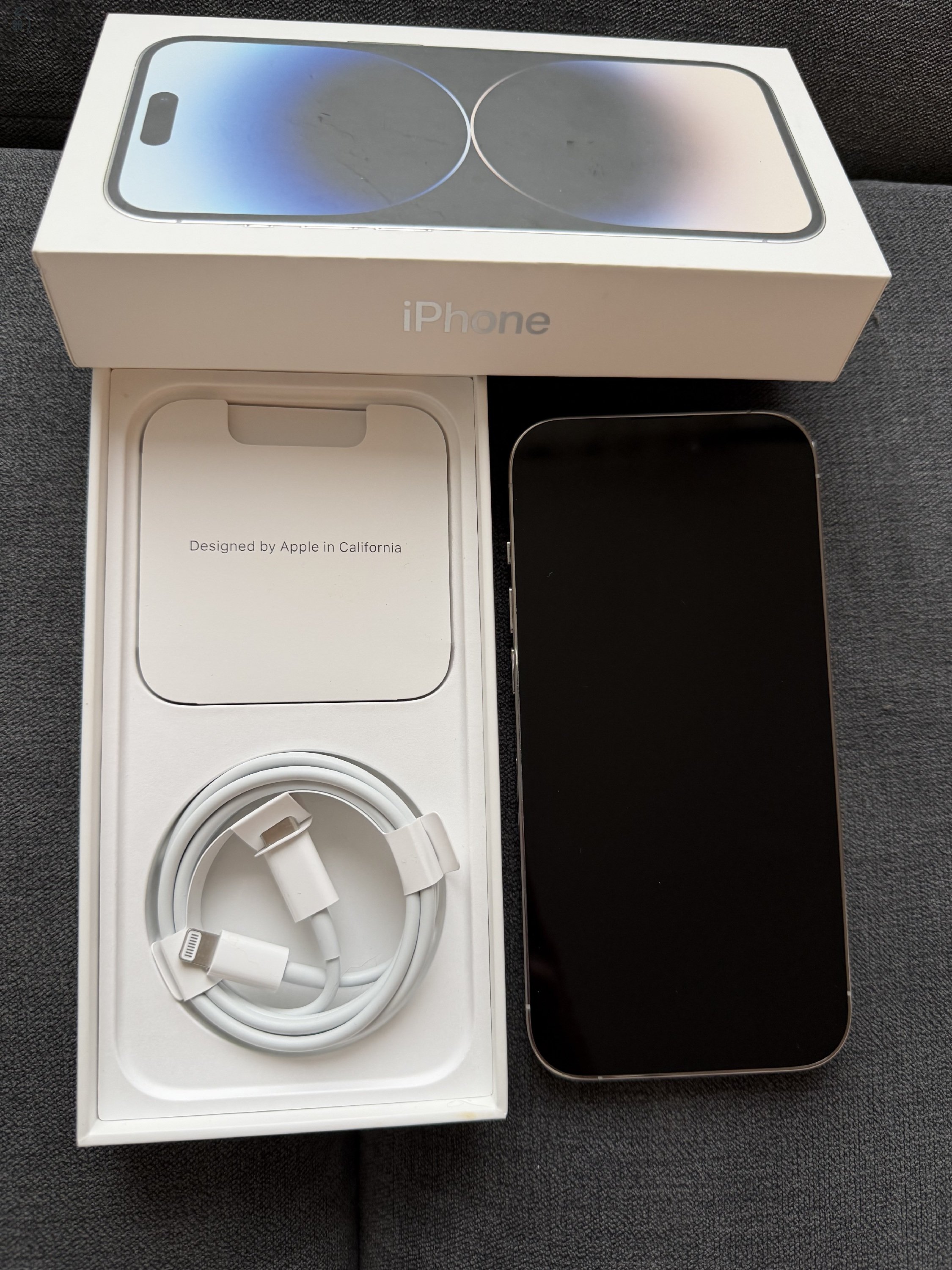 Újszerű Iphone 14Pro, 128gb, 100% akksi, számlával, garanciàval 