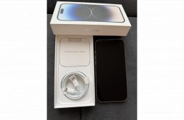 Újszerű Iphone 14Pro, 128gb, 100% akksi, számlával, garanciàval 