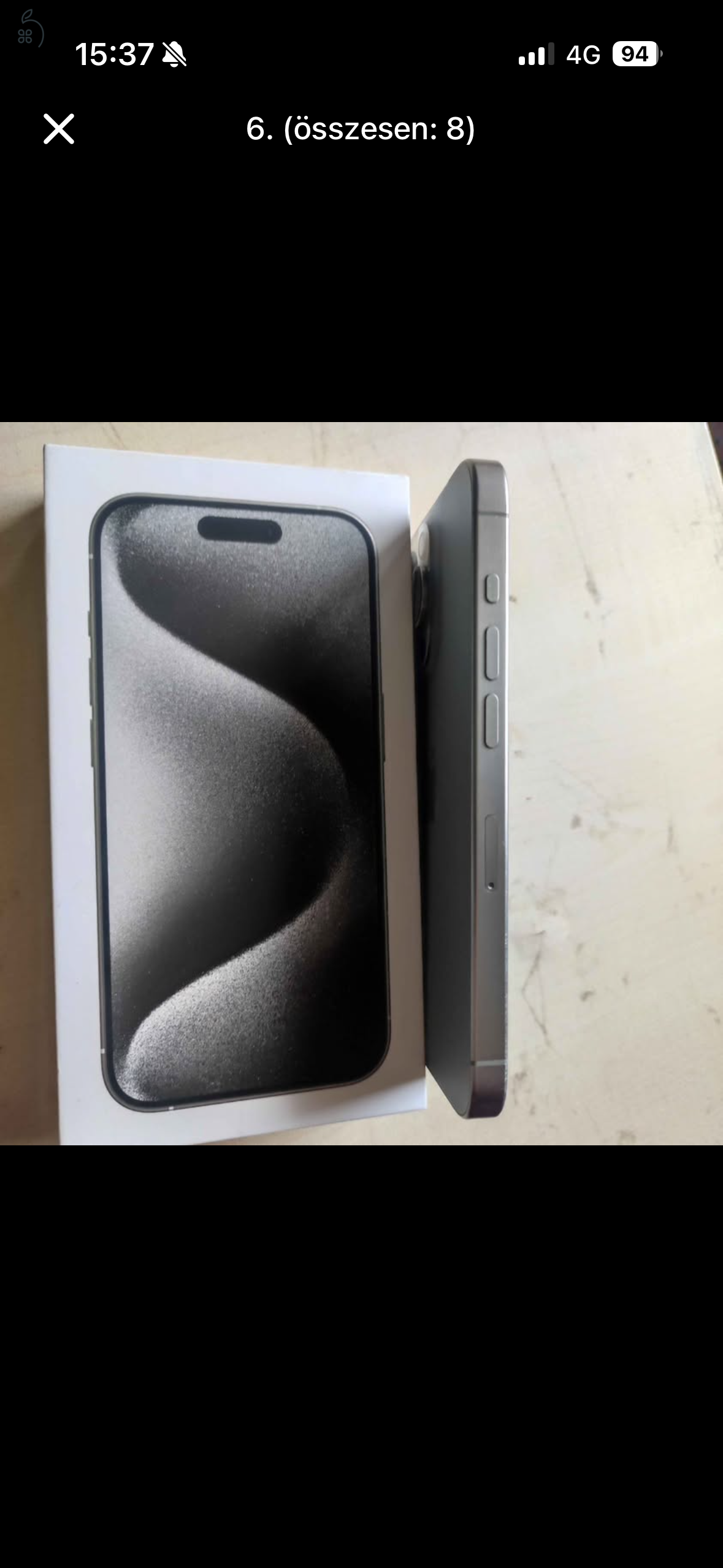 Iphone 15 pro 128gb független nagyon szép 89% akku