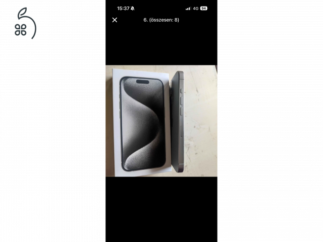 Iphone 15 pro 128gb független nagyon szép 89% akku