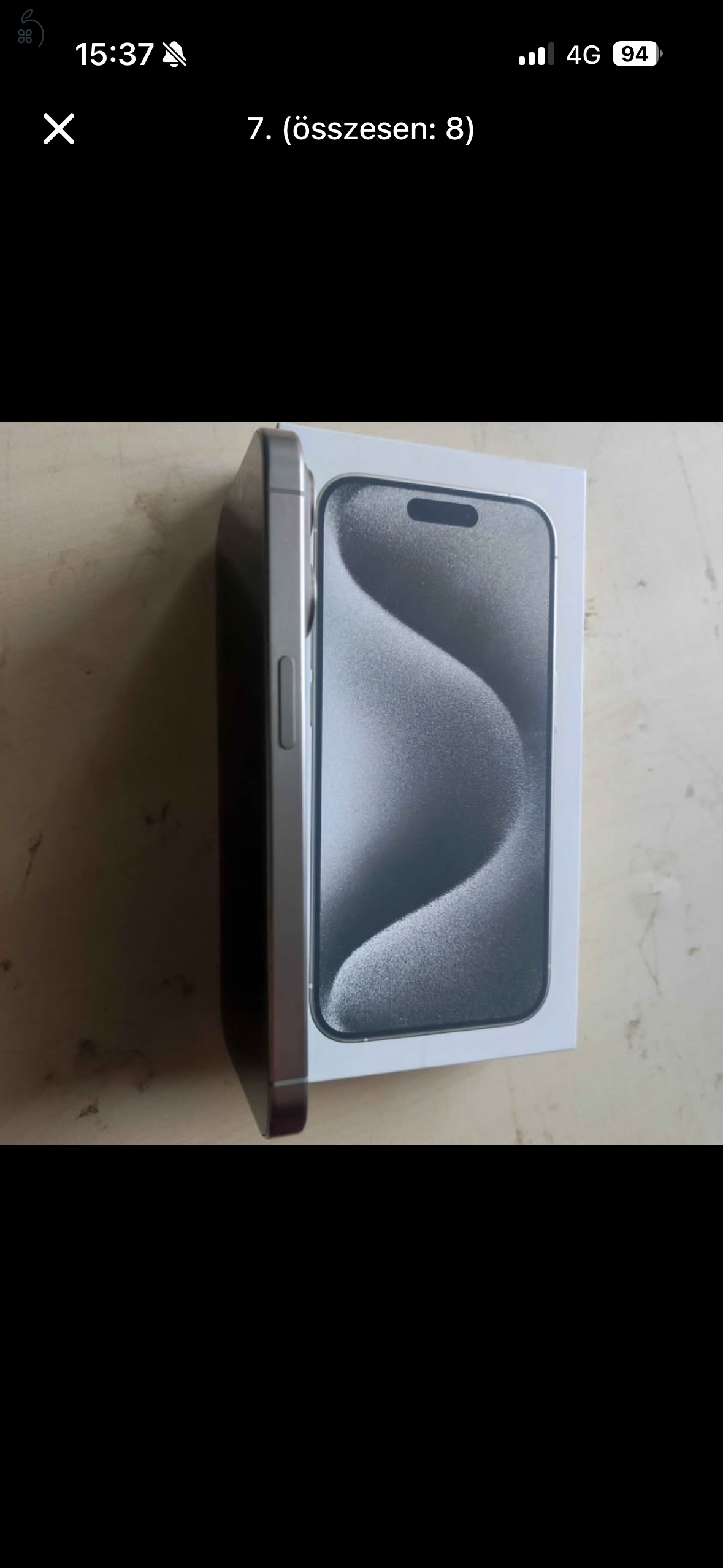 Iphone 15 pro 128gb független nagyon szép 89% akku