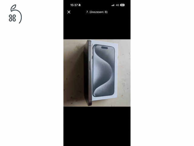 Iphone 15 pro 128gb független nagyon szép 89% akku