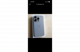 Iphone 15 pro 128gb független nagyon szép 89% akku