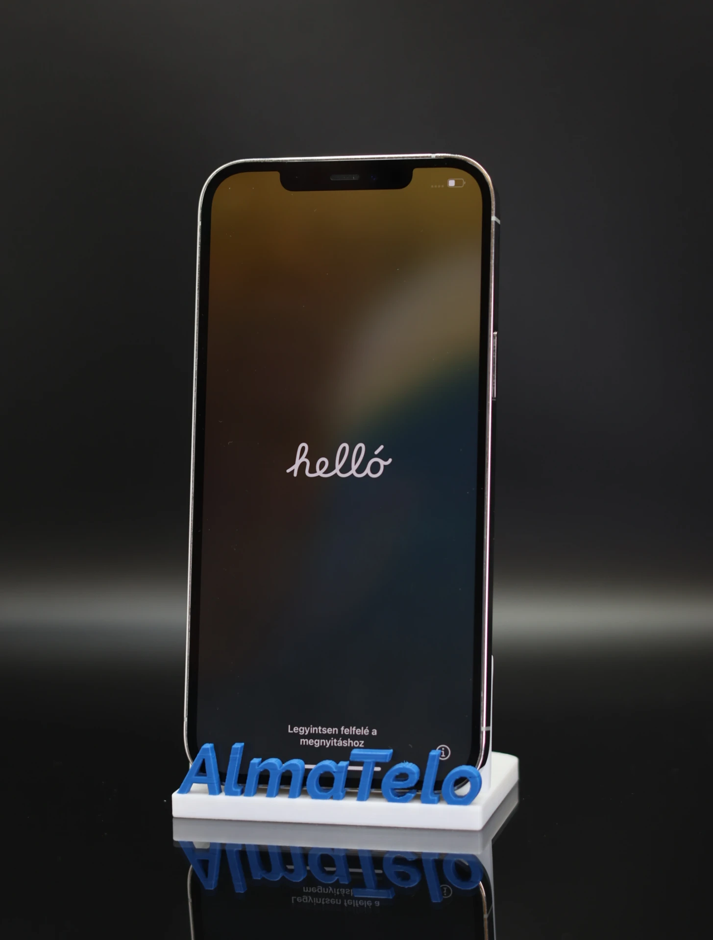 Apple iPhone 12 Pro Max 256 GB Silver 100% akku - 12 HÓ GARANCIA