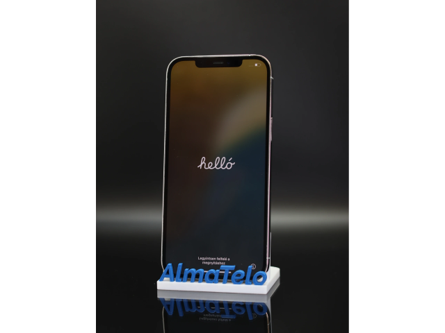 Apple iPhone 12 Pro Max 256 GB Silver 100% akku - 12 HÓ GARANCIA