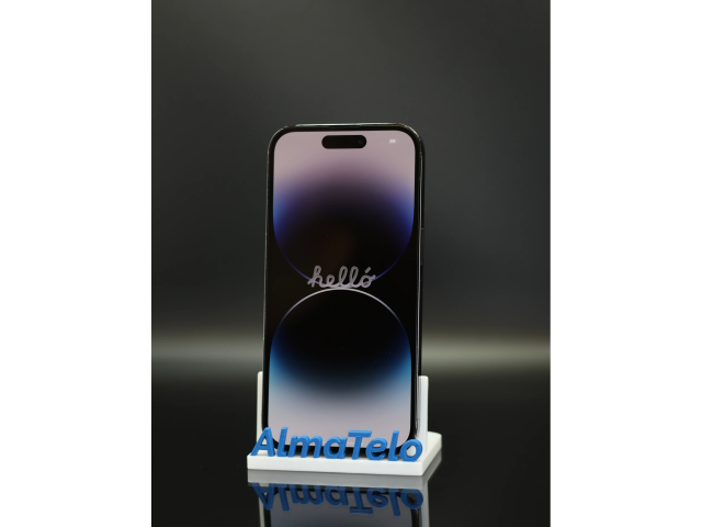 Apple iPhone 14 Pro 256 GB Space Black 100% akku - 12 HÓ GARANCIA