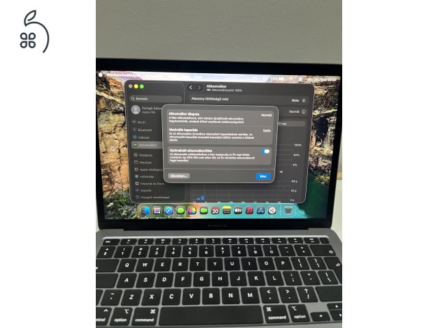 Macbook Air 13 colos M1 karcmentes
