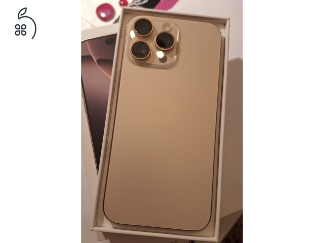 iPhone 16 Pro Max 512 GB sivatagszínű titán