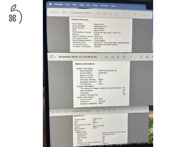 Apple MacBook Pro M1 14