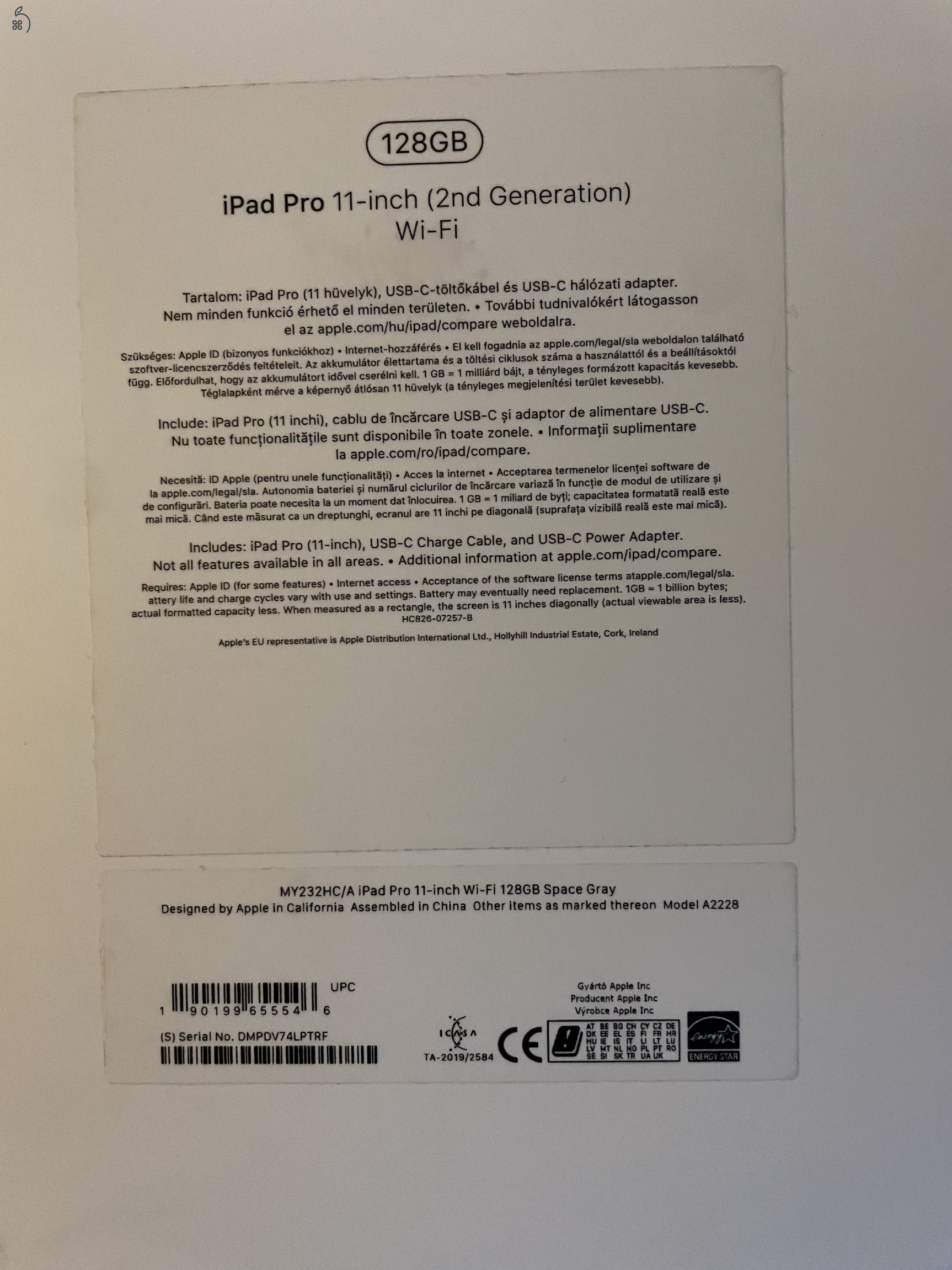 iPad Pro 2020 11''  space grey + apple pencil (2.gen.)