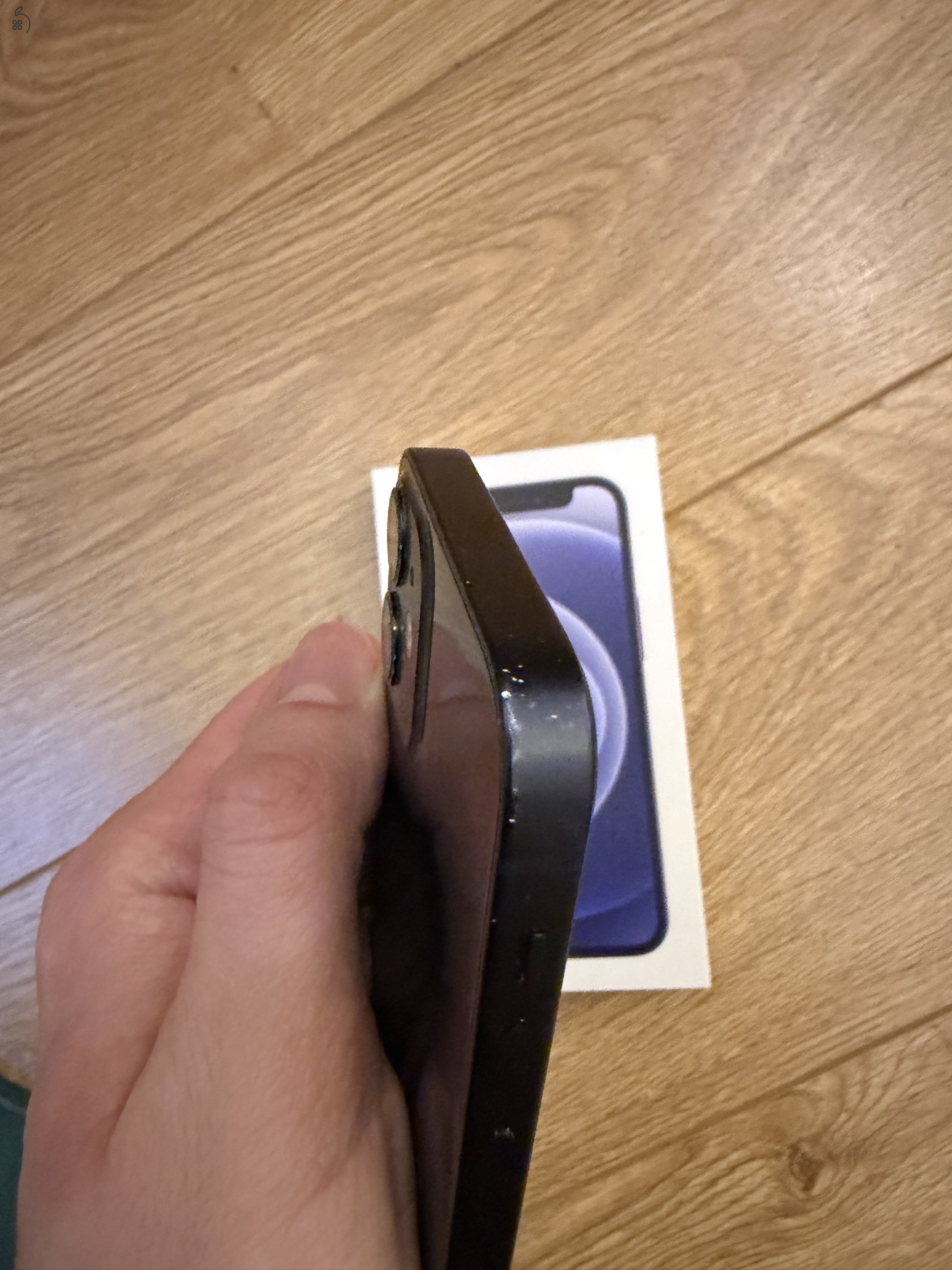 Eladó Iphone 12 mini black 64GB 73% akku