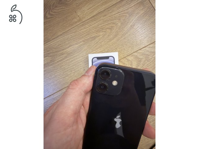 Eladó Iphone 12 mini black 64GB 73% akku