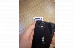 Eladó Iphone 12 mini black 64GB 73% akku