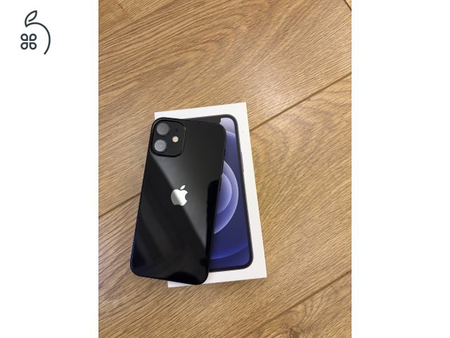Eladó Iphone 12 mini black 64GB 73% akku