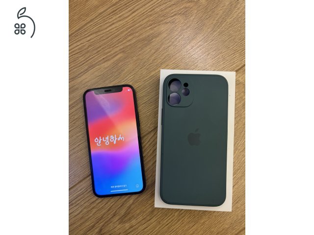 Eladó Iphone 12 mini black 64GB 73% akku