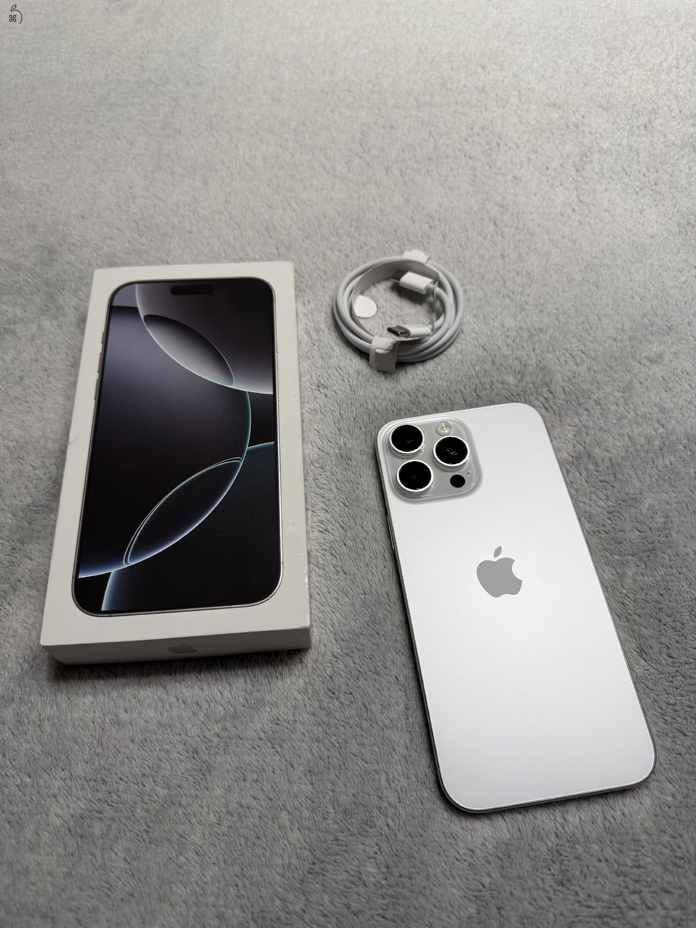 Apple iPhone 16 Pro Max - 256 GB / Apple Care+ garancia 2026.11.17-ig