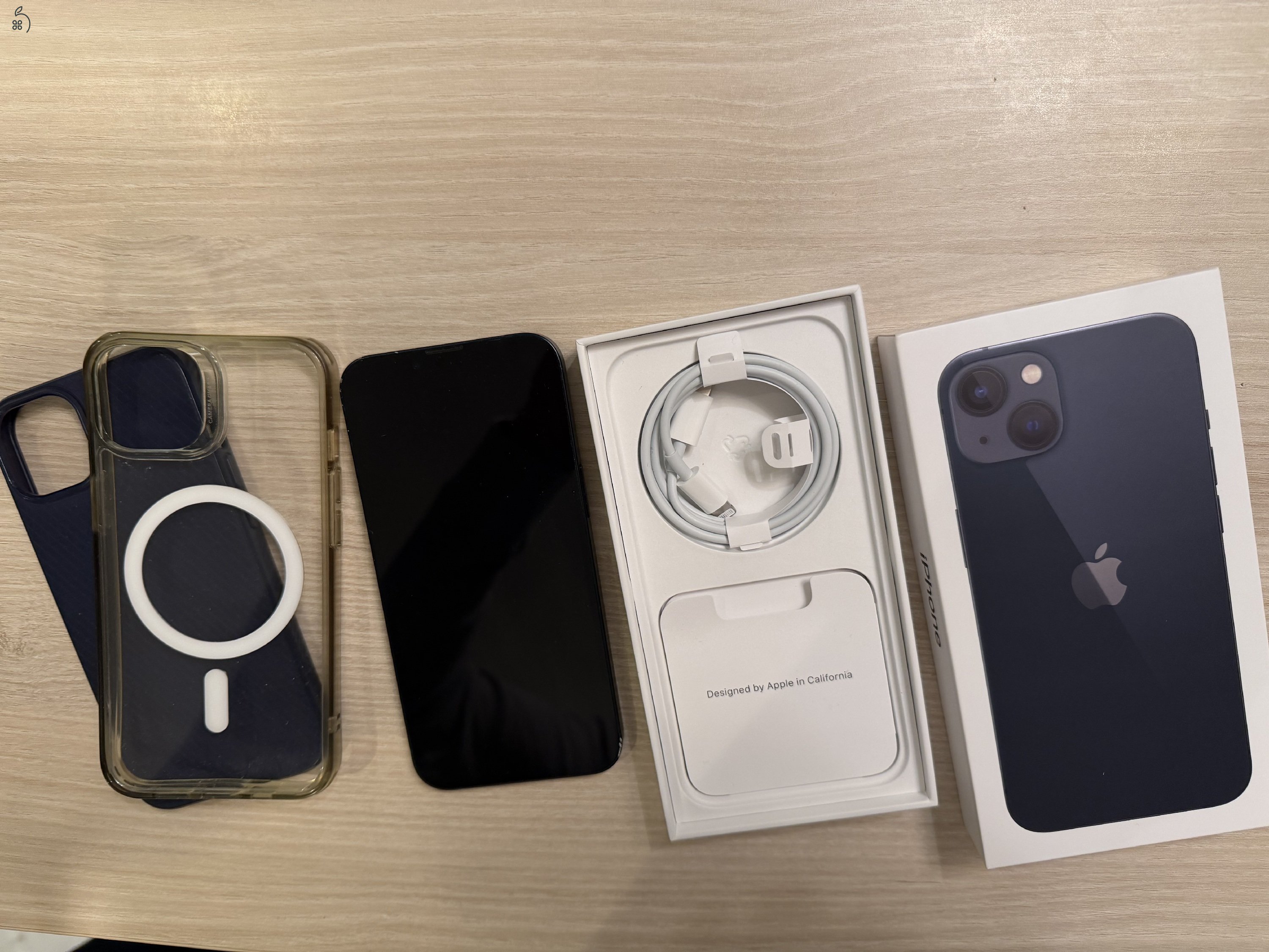 Eredeti dobozban, újszerű iPhone 13 256 Gb