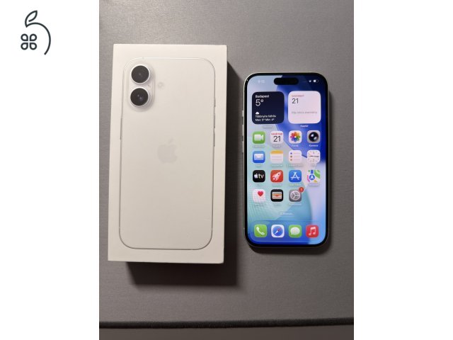 iPhone 16 128GB 2 év Média garancia